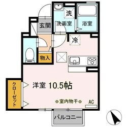 サンライズコーポ Ｅの物件間取画像